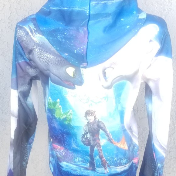 How to Train Your Dragon Hoodie - Kids M - Picture 3 of 8